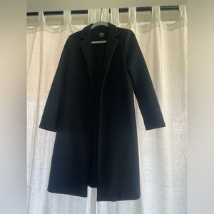 Zara black coat